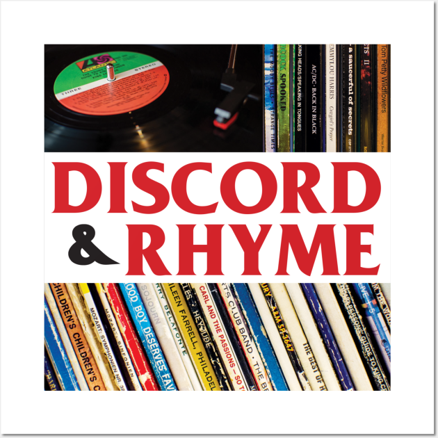Discord and Rhyme Logo Discord And Rhyme Posters and Art Prints
